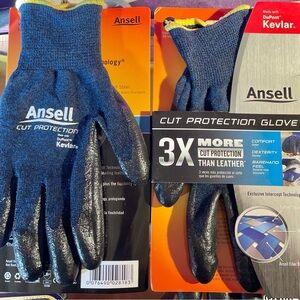 Women’s ANSELL GLOVES Sz Small Highly durable Multi Purpose Gloves 2pack